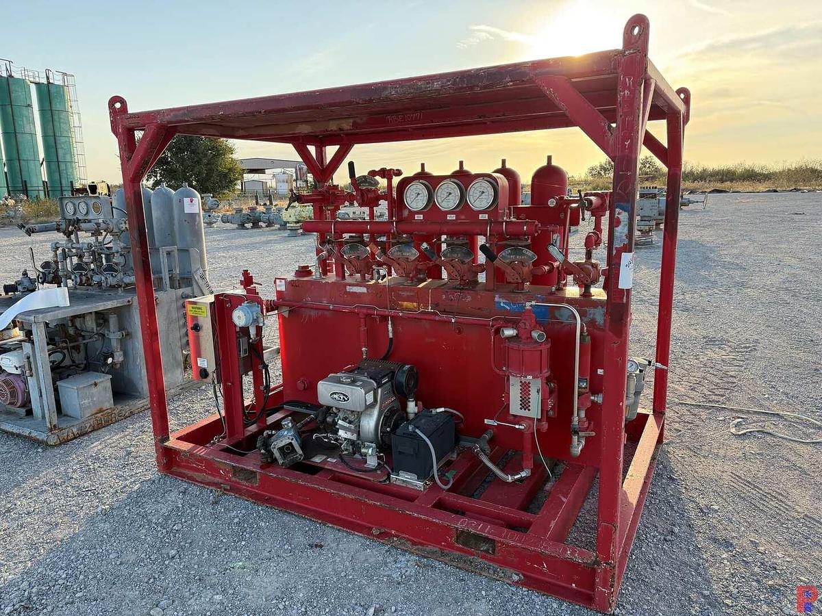 Used 2011 CAD 4-STATION 40 GAL. 3K WP ACCUMULATOR CLOSING UNIT