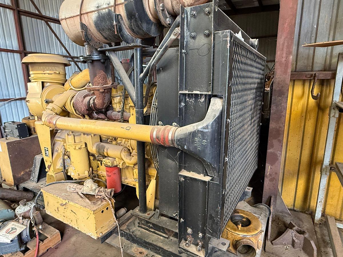 Used (2009 REBUILT) CATERPILLAR C-15 POWER UNIT, SKIDDED