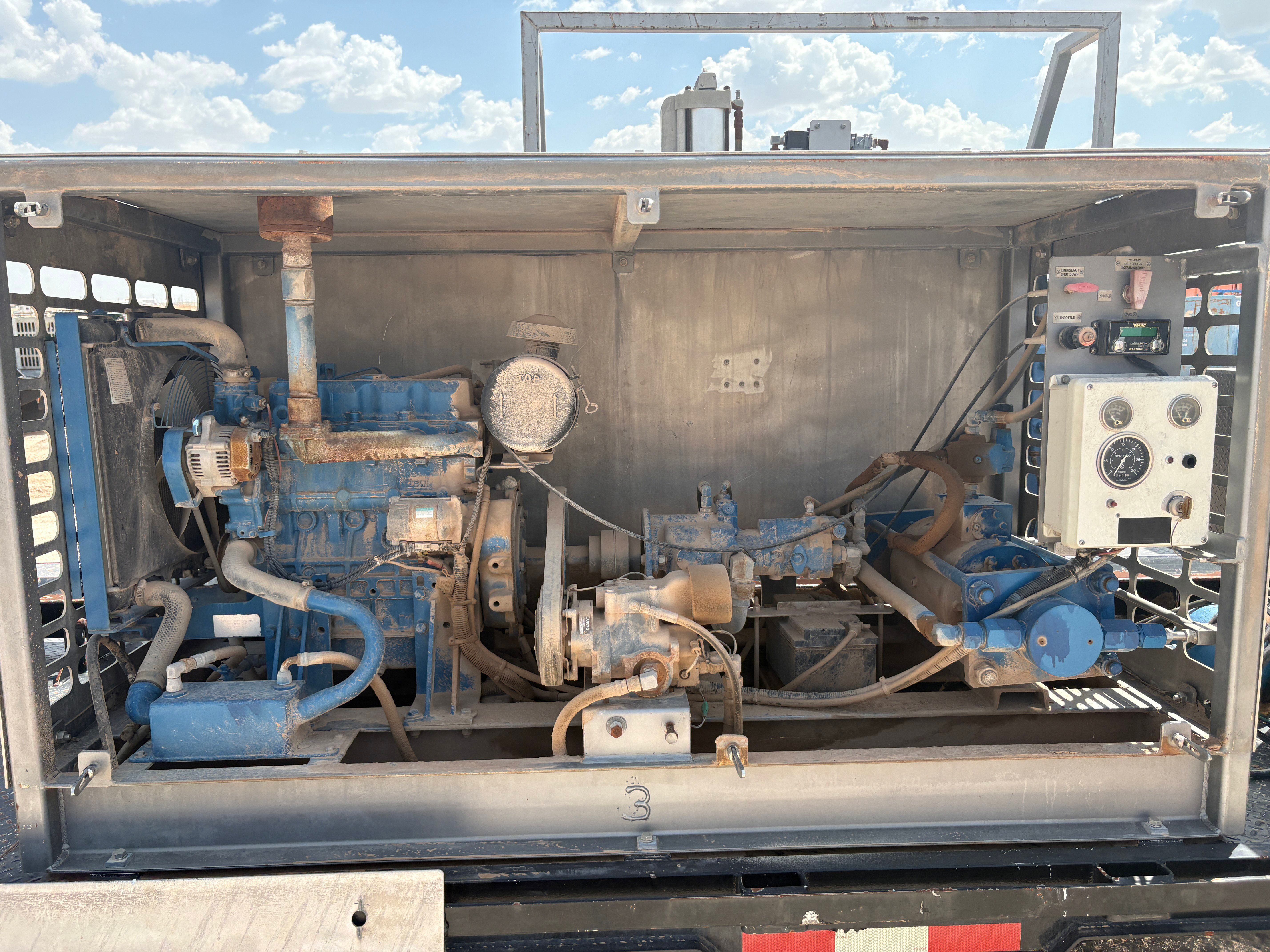 Used STS 24’ x 101” T/A GOOSENECK GREASE INJECTION TRAILER