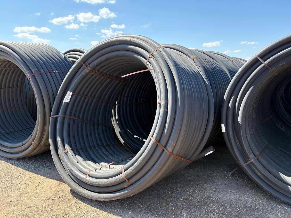 Used 1000’ ROLL OF USED 3” IPS POLY PIPE