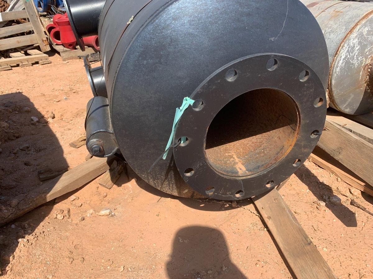 Used GTE Industries Oil-Water Separator w 13 1/2 OD x 7 1/2 ID 8-Hole Flange Connections