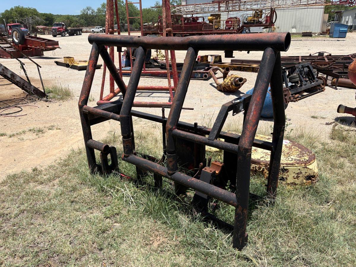 Used 6.5’ x 2’ x 5’ headache rack w/ winch mount