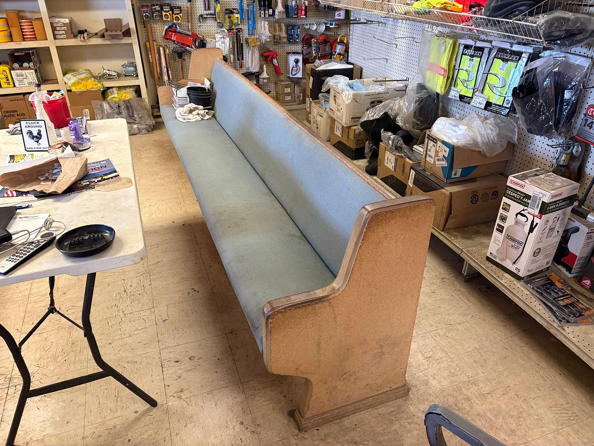 Used (2) 10’L church pews