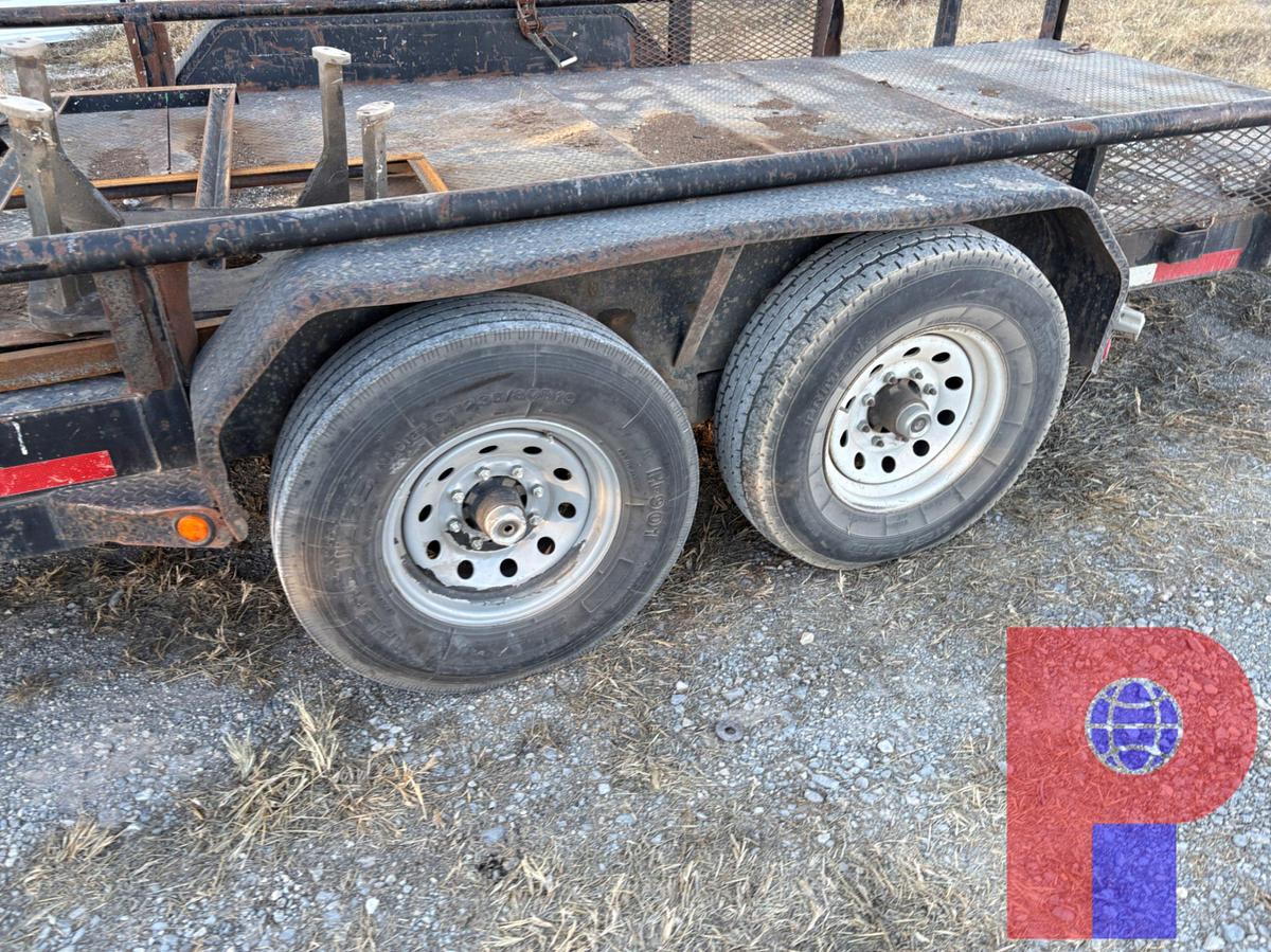 Used 2014 MAXX-D 24’ X 7’ T/A GOOSENECK TRAILER