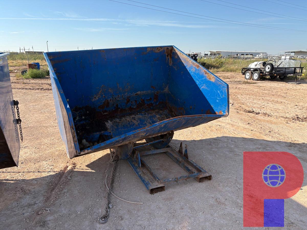 Used VESTIL D-500-HD  5CU.YD SELF DUMPING HOPPER