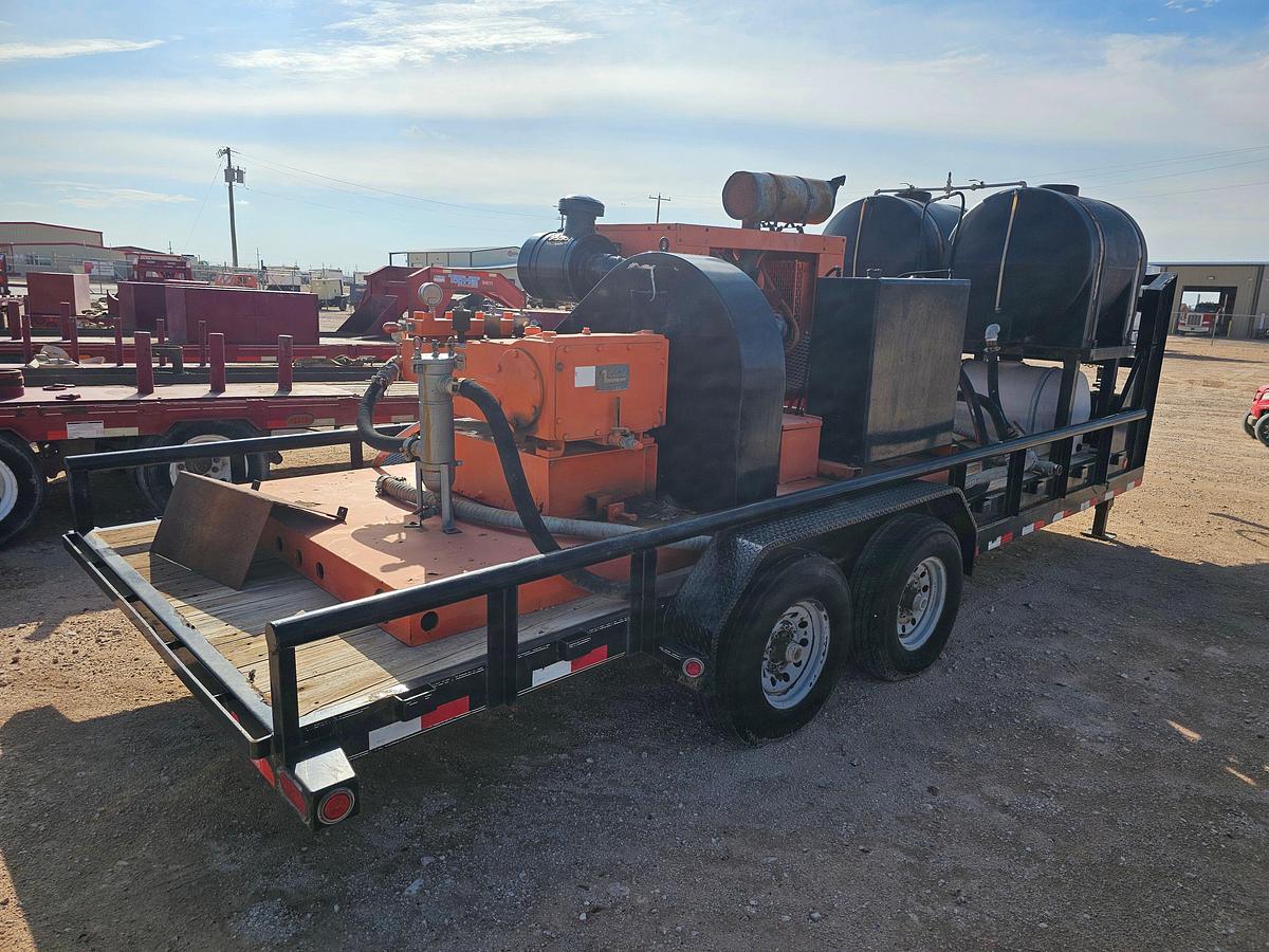 Used NLB CORP. 10,000PSI HYDROSTATIC TEST TRAILER