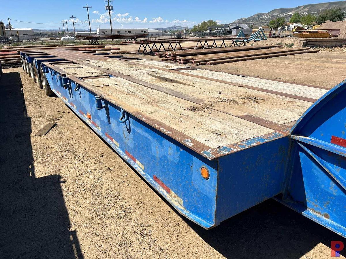Used 2005 LOADCRAFT 60 TON 5 AXLE LOWBOY TRAILER
