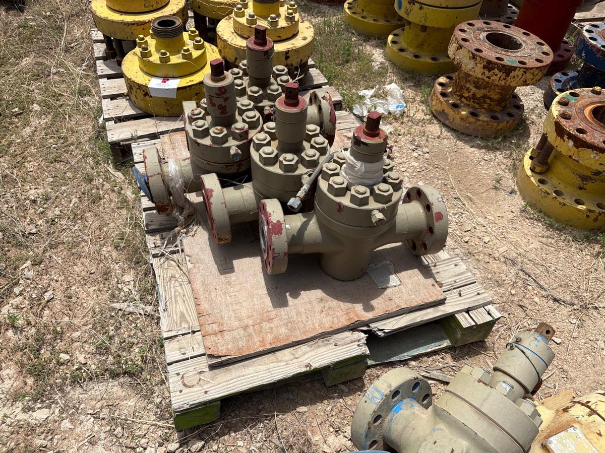 Used (12) assorted gate valves, 2-9/16” to 4-1/16” valves