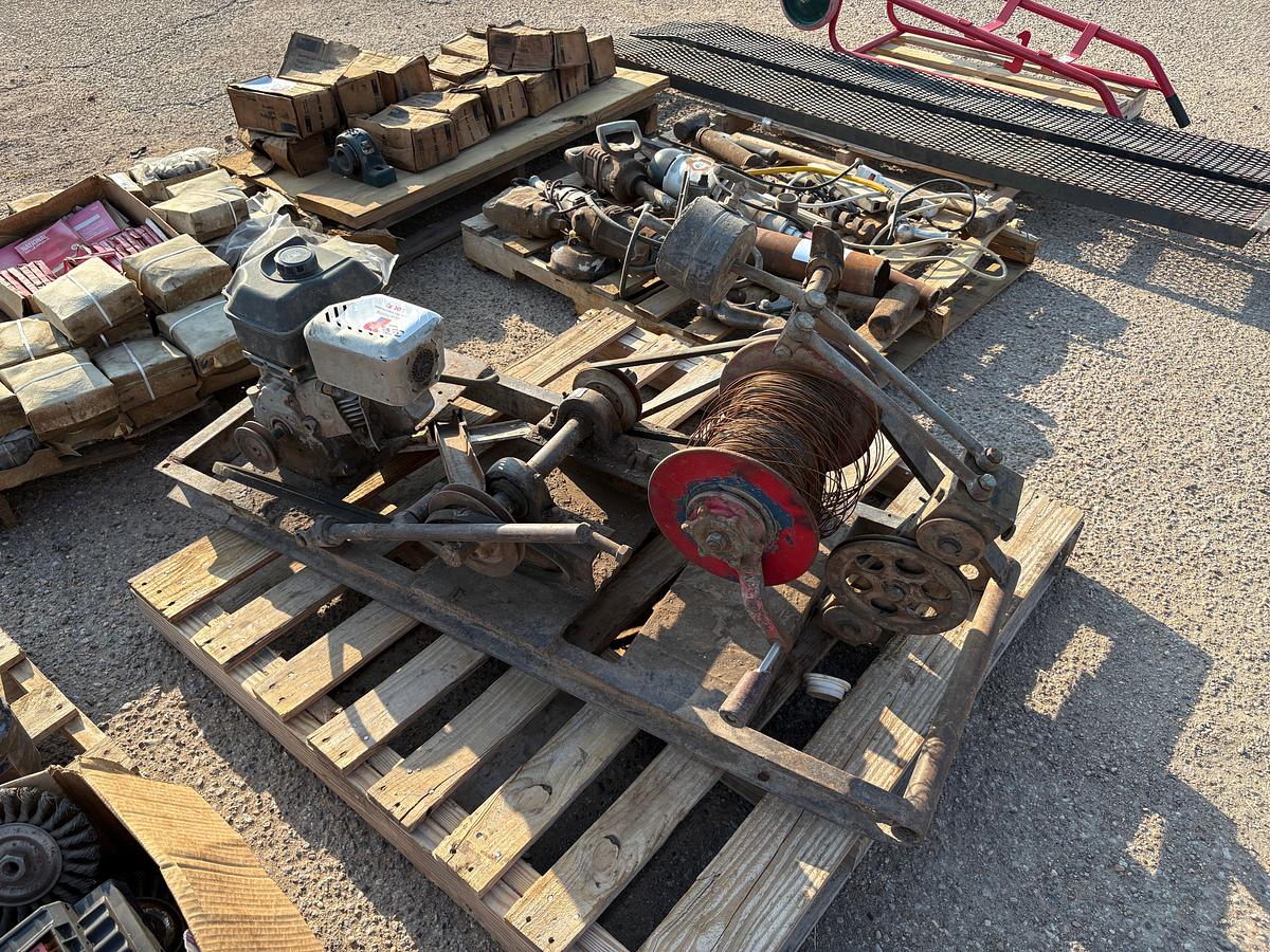 Used Gas powered wireline spool