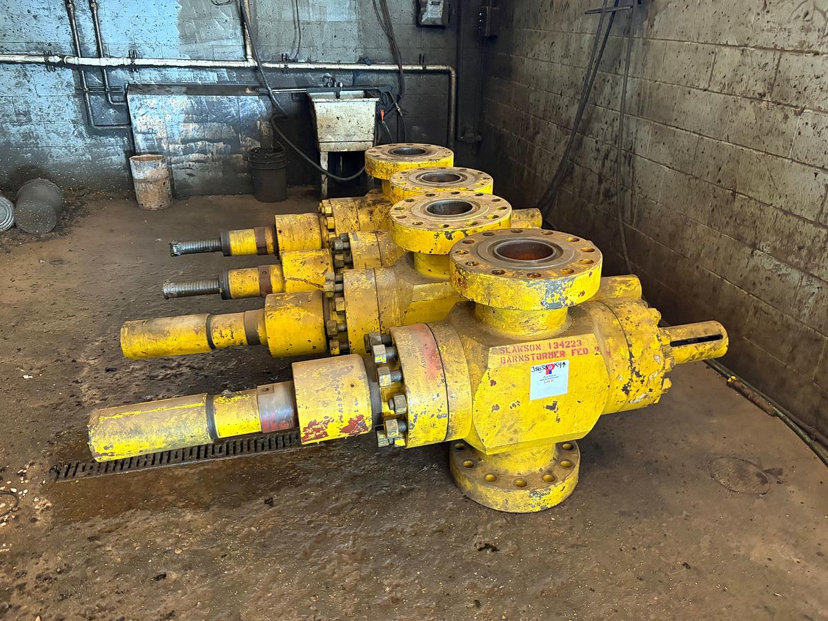 Used (4x$) 7-1/16” 10k frac valves, field ready