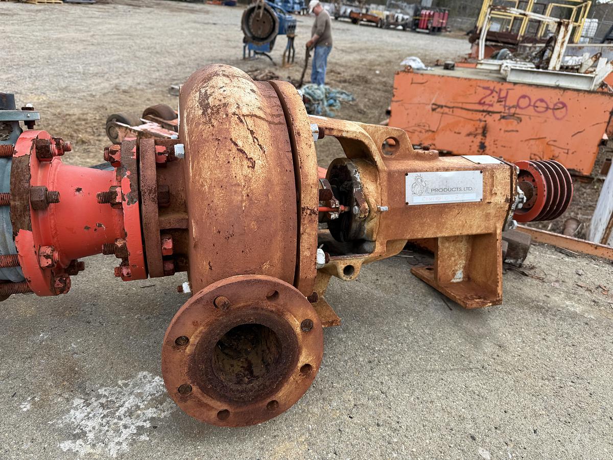 Used 2015 DRAGON 5X4X14 CENTRIFUGAL PUMP & (2) 72” SQUARE TUBING TURNBUCKLES
