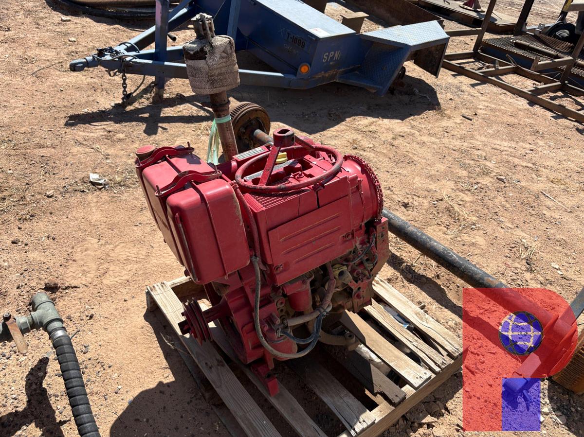 Used DEUTZ 1.5L MODEL: F-2L-2011 3-CYLINDER DIESEL ENGINE