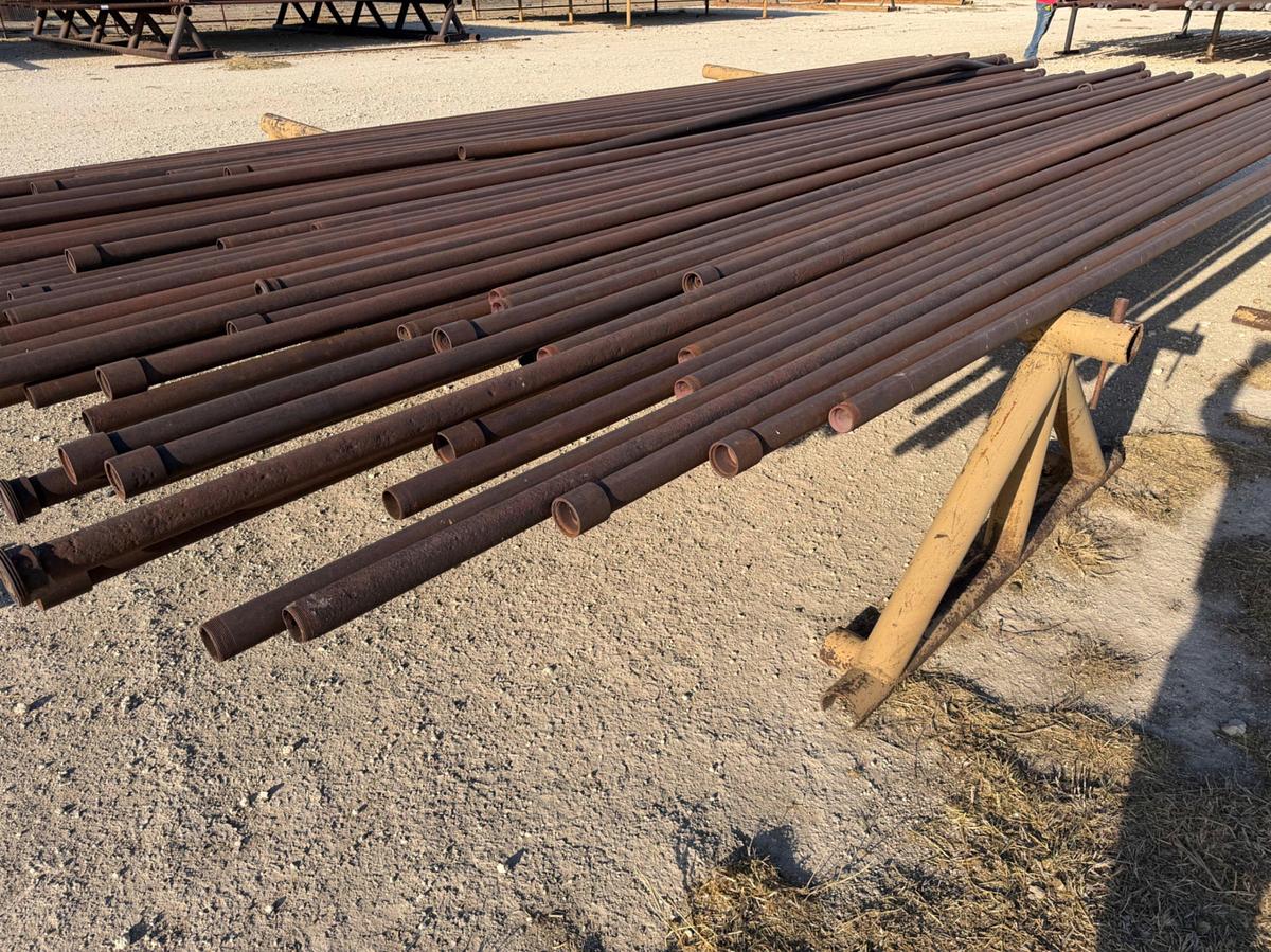 Used (105) jts of structural 2-3/8” pipe