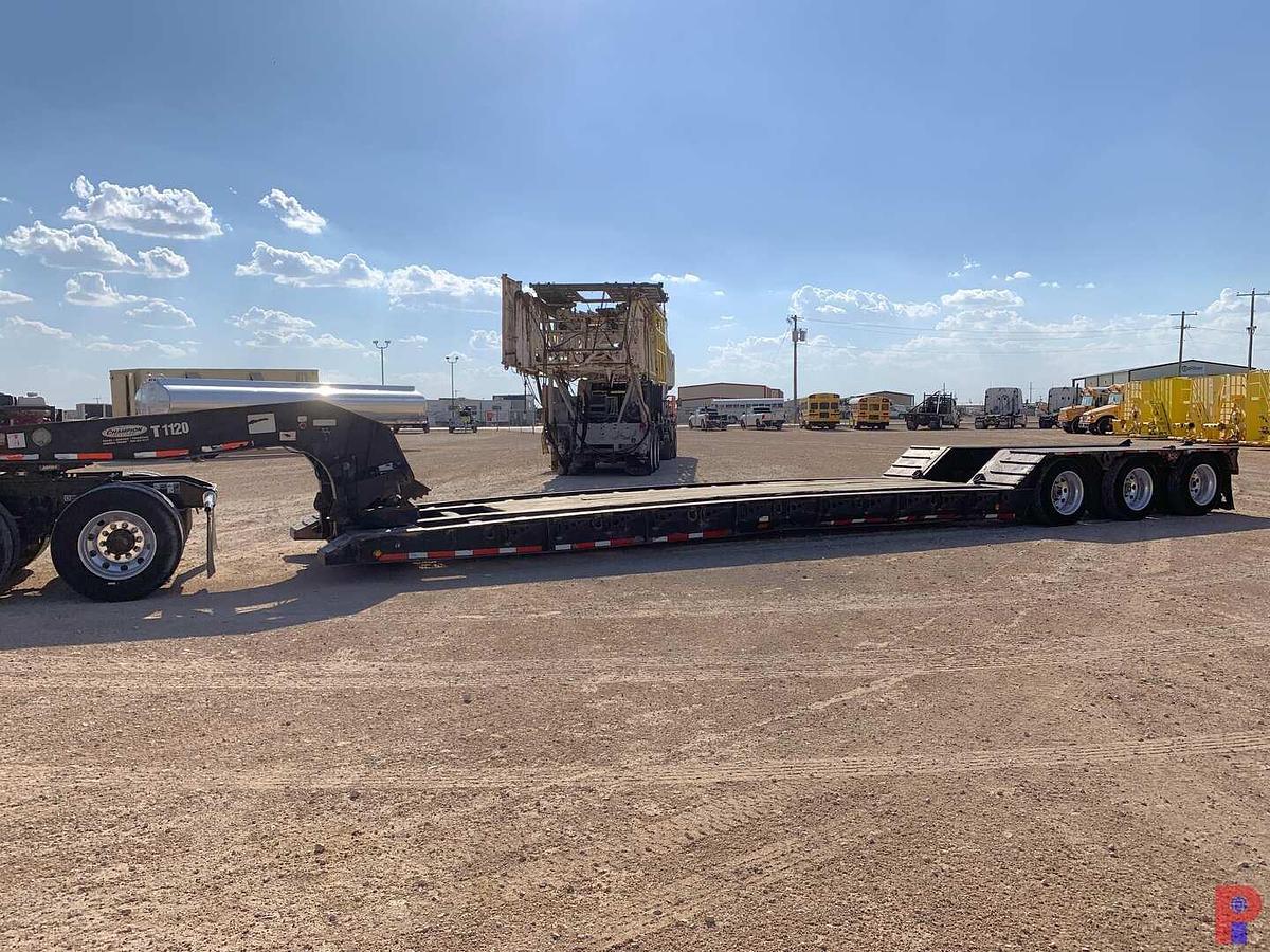 Used 2008 PITTS LB55 TON TRI AXLE RGN LOWBOY
