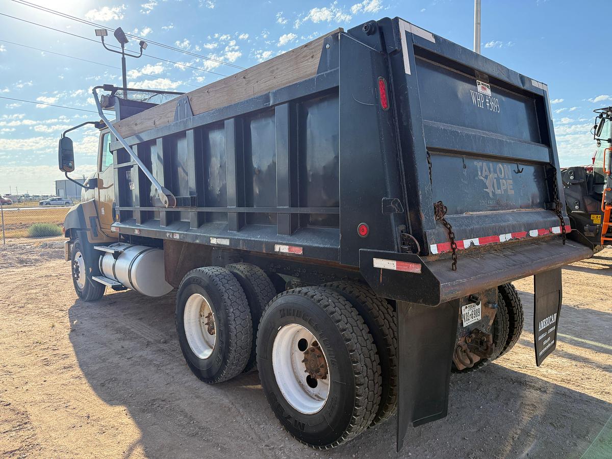Used 2014 CATERPILLAR CT660S T/A DAYCAB 15YD DUMP TRUCK