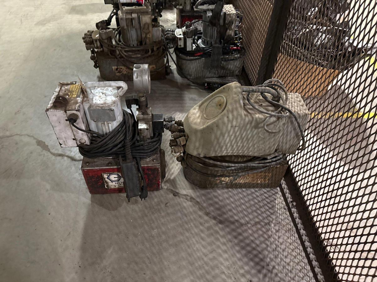 Used (2) 10K electric hydraulic pumps