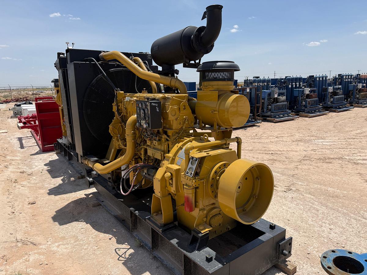 Used CATERPILLAR C15 SER: MCW04275, 540-HP POWER UNIT W/ C-195-100 TORQUE CONVERTER