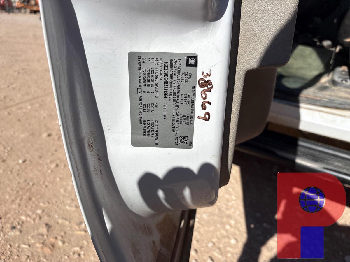 Used 2011 CHEVROLET SILVERADO 2500HD EXTENDED CAB PICKUP TRUCK