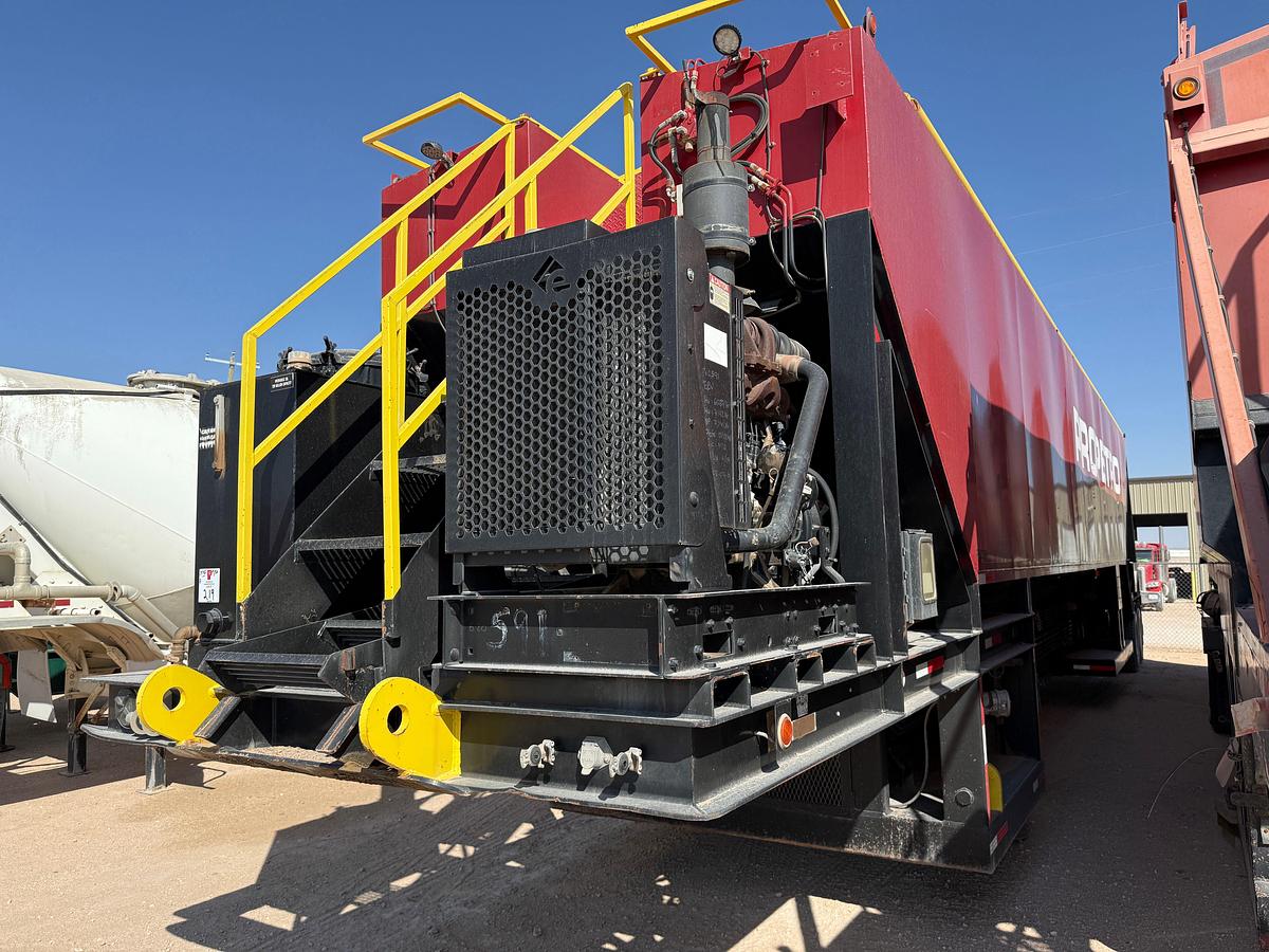 Used 2015 KEYSTONE MSB-2700 T/A 5-COMPARTMENT SAND KING TRAILER