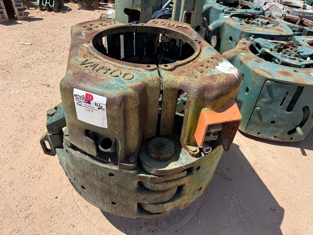 Used LOT W/ (1) VARCO 350-TON & (1) 500-TON SLIP TYPE SPIDER CASING ELEVATORS