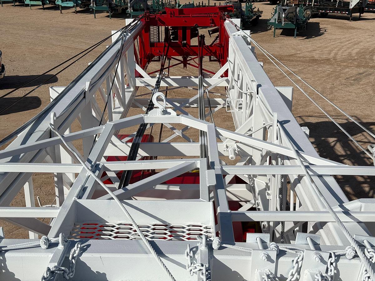 Used 2006 RIG WORK MUSTANG 550 DD 104’-275K 5-AXLE WELL SERVICE RIG