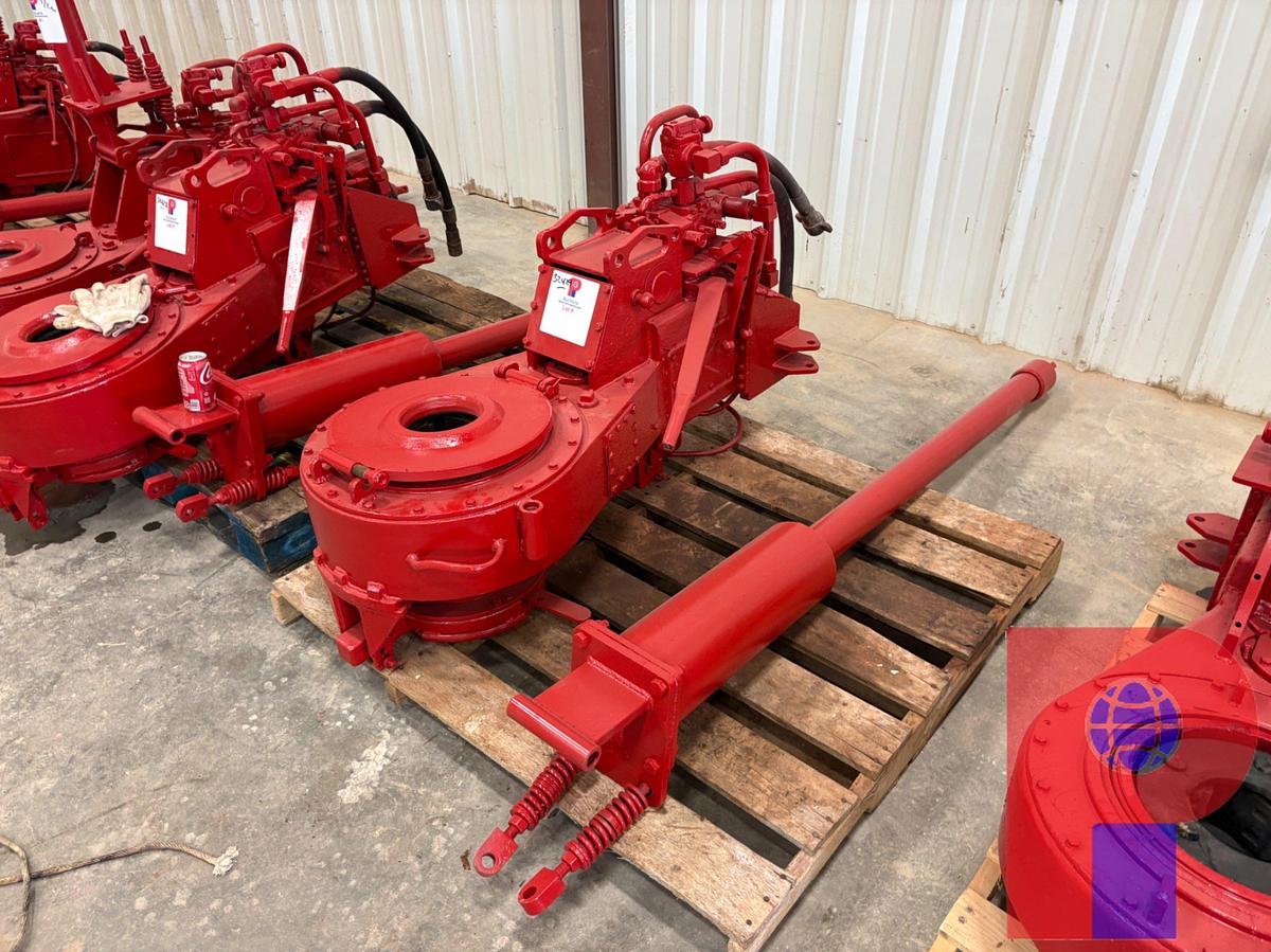 Used MODEL 58-93R HYDRAULIC TUBING TONG W/ 6’ HYD. LIFT CYLINDER