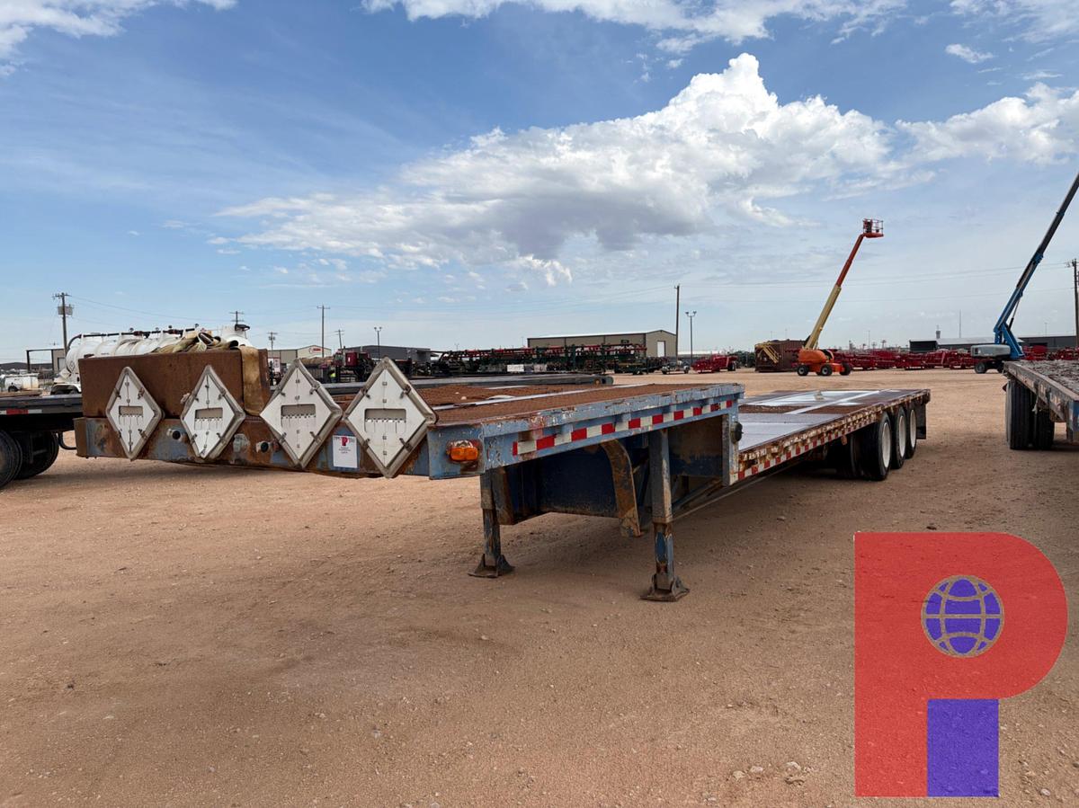 Used 1989 GREAT DANE 45’ X 8’ 3-AXLE STEP DECK TRAILER