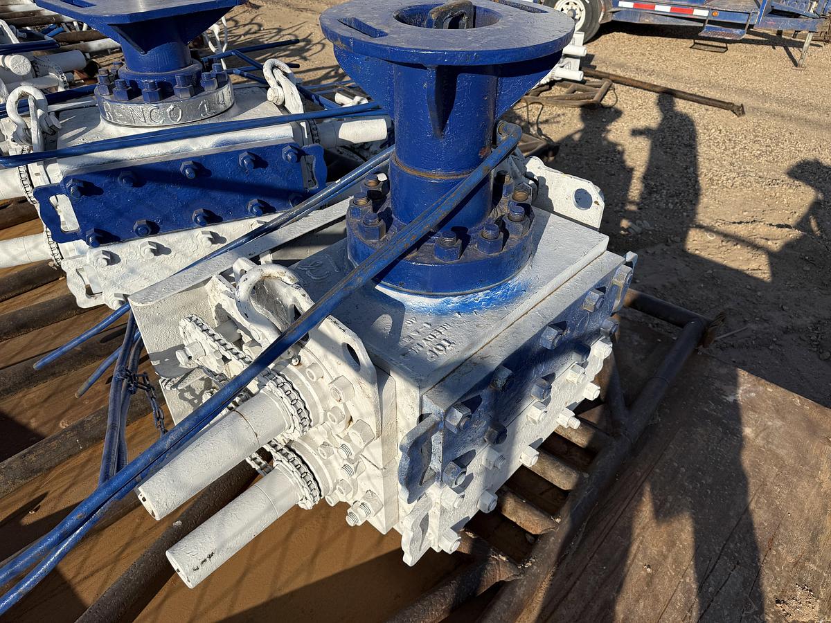 Used 6” REEDY 3M 2-7/8 DBL MANUAL BLOWOUT PREVENTER, CHARTED