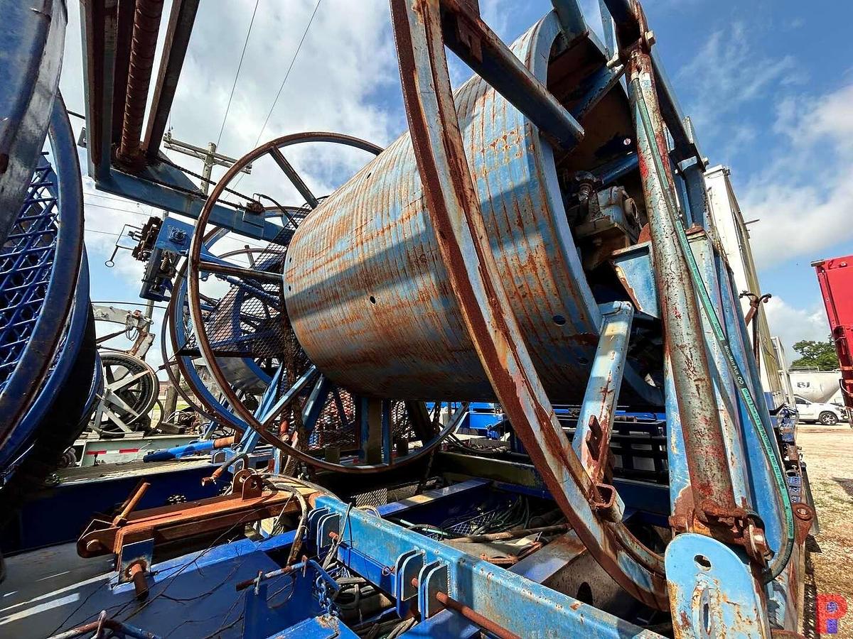 Used 1995 LEADER ENERGY COILED TUBING UNIT ON TRI AXLE TRAILER