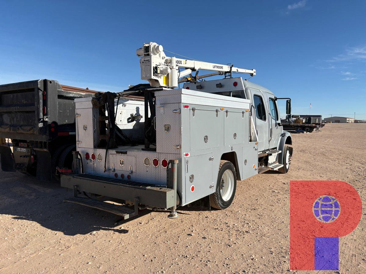 Used 2015 FREIGHTLINER M2 106 S/A CREW CAB SLICK LINE TRUCK