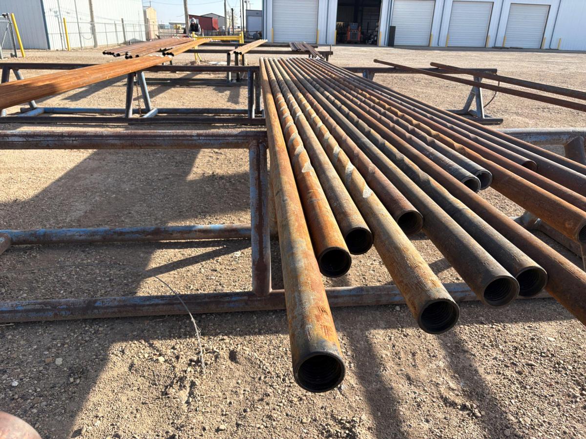 Used 3-3/8”OD X 1-1/2”ID X 31.35’L SLICK DRILL COLLAR W/ 2-3/8IF CONNECTIONS