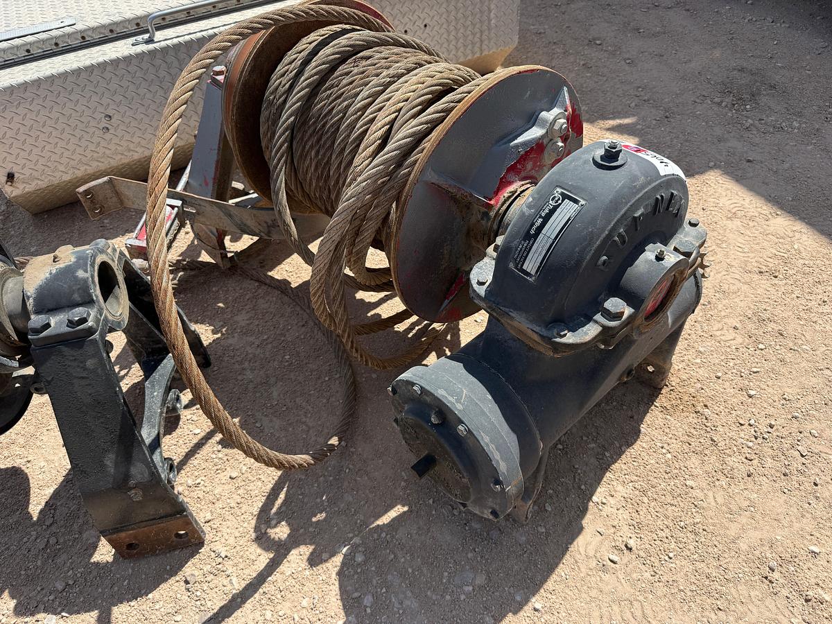 Used TULSA RUFNEK MODEL G64 45K LBS MECHANICAL WINCH