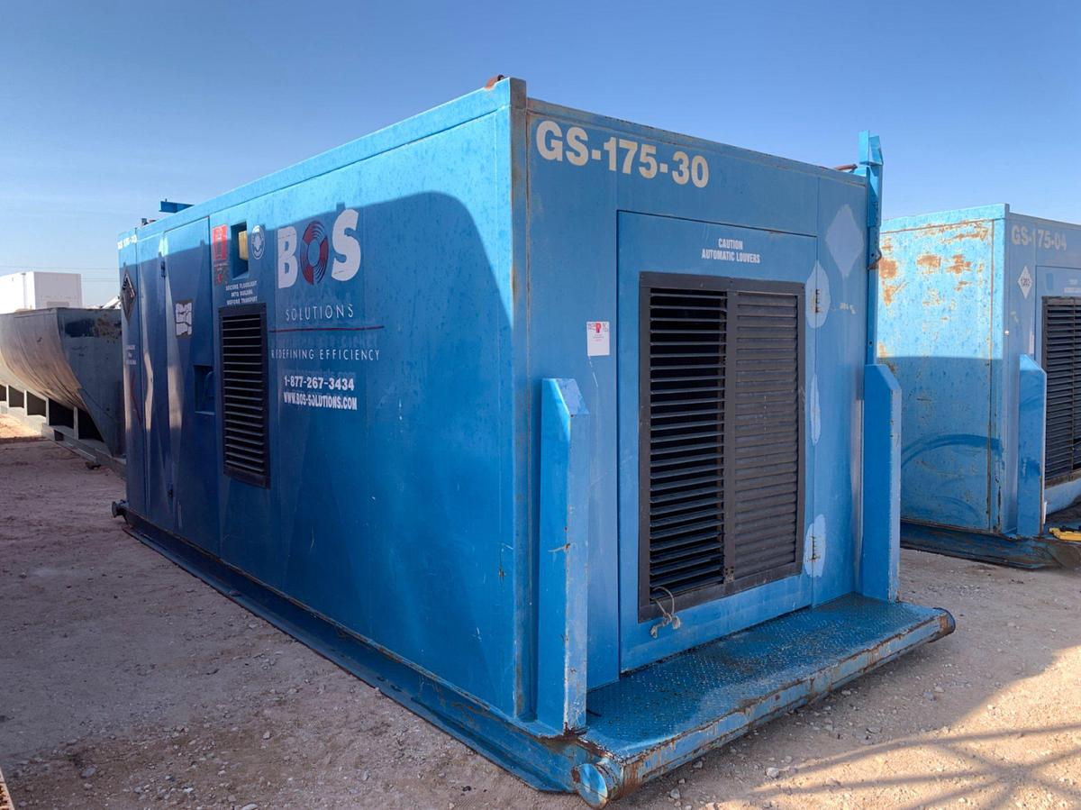 Used 22’L x 8’W x 9’T  Skidded Generator House