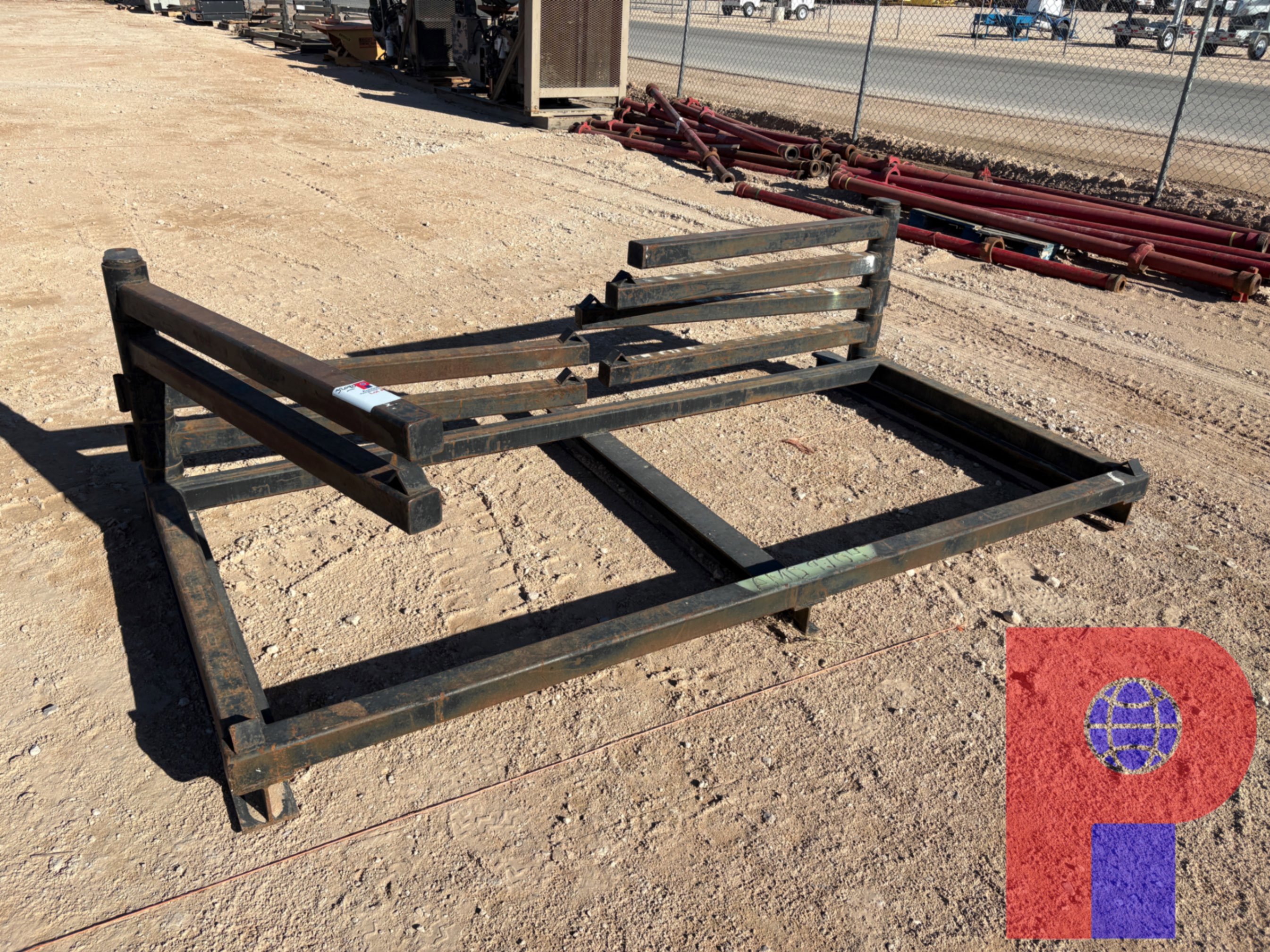 Used (2X$) 9’ X 4’ X 32” 5-TIER HARDLINE RACKS