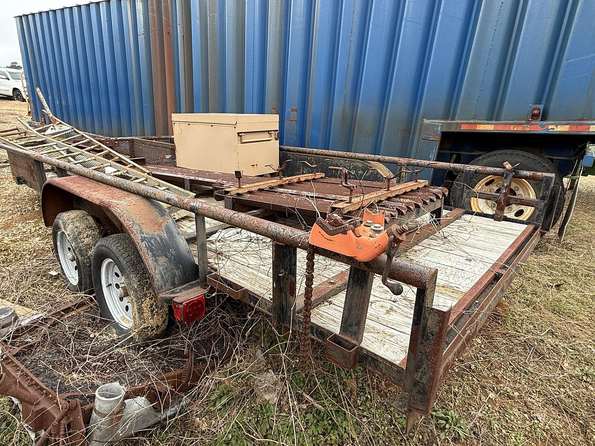 Used 16’ T/A BUMPER PULL UTILITY TRAILER
