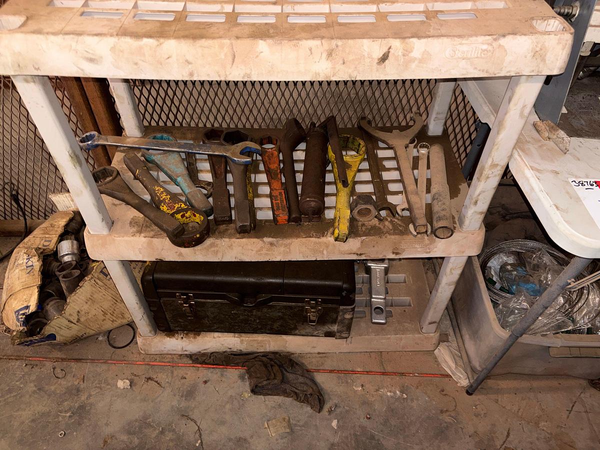 Used Lot of assorted hand tools, Dickson minicorder, tool boxes, etc.