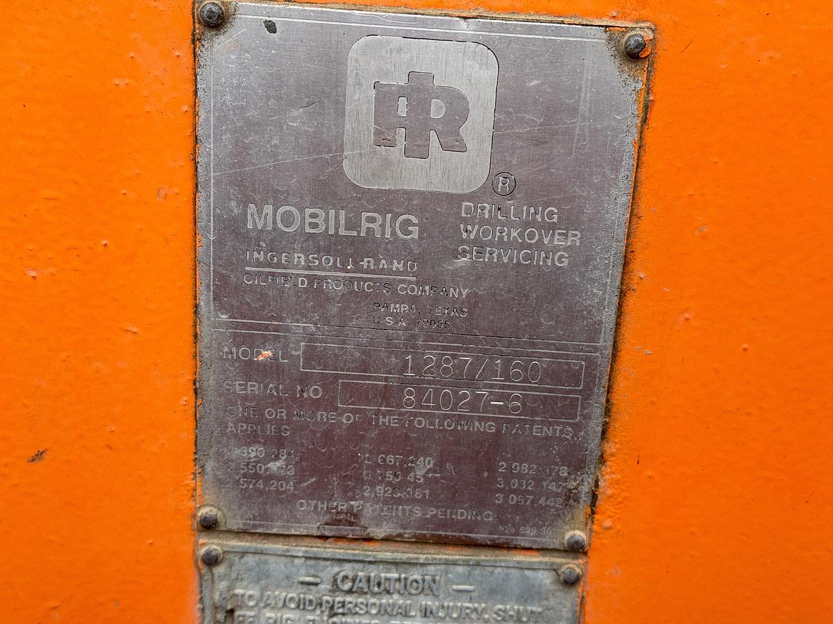 Used 1984 FRANKS MOBILRIG 300 1287/160 DD 96’-215K 4-AXLE WELL SERVICE WORKOVER RIG