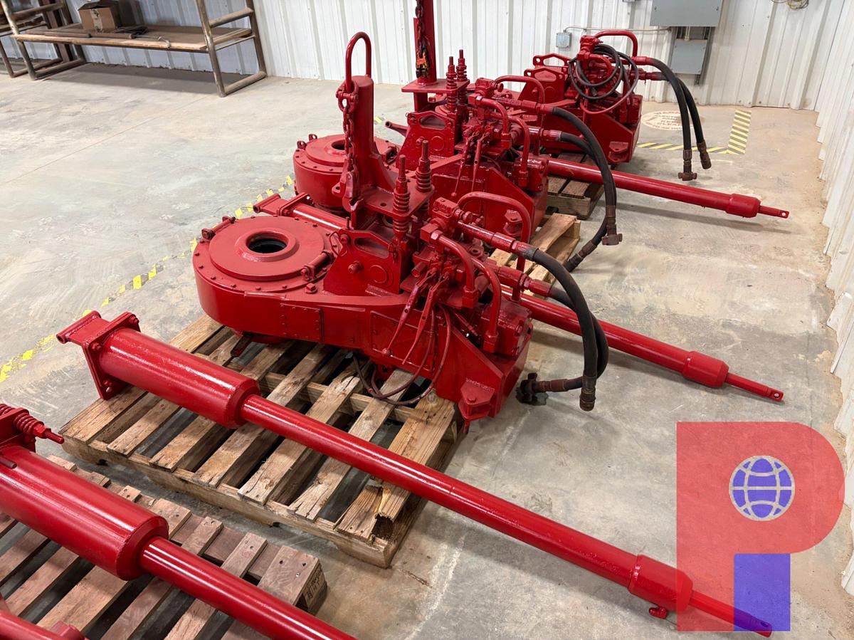 Used MODEL 58-93R HYDRAULIC TUBING TONG W/ 6’ HYD. LIFT CYLINDER