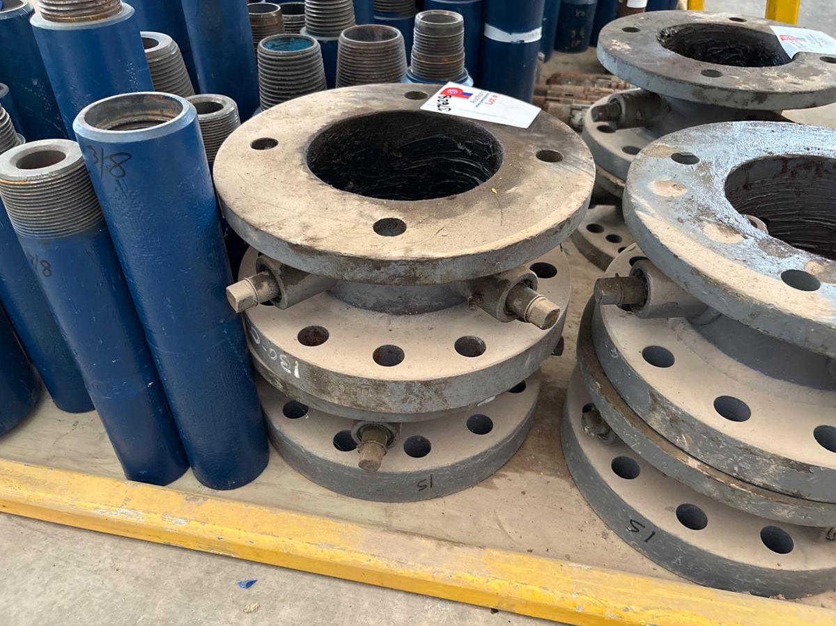 Used (2) Hall short stripper heads