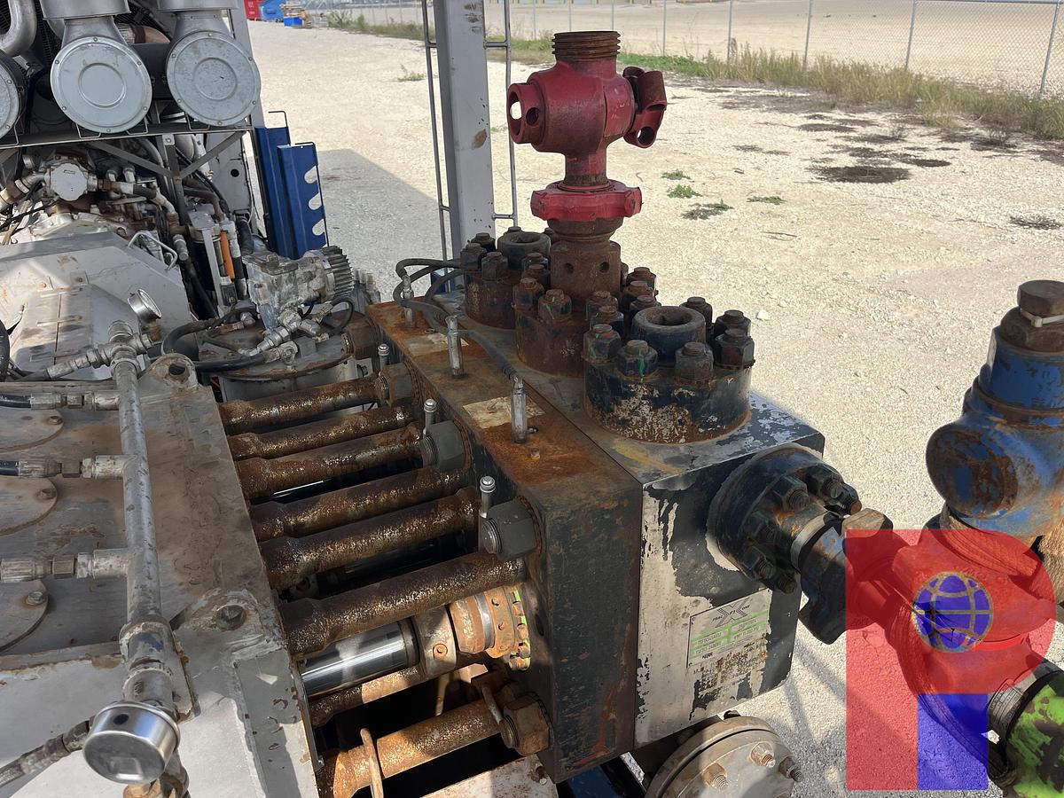 Used OFM 1,000 HP Triplex Well Service Pump P/B CAT C-32