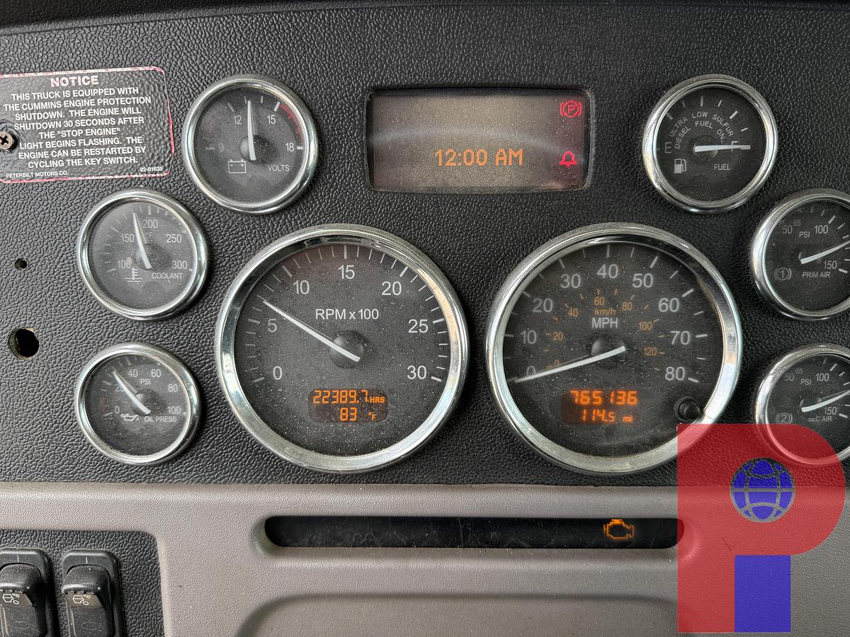 Used 2014 PETERBILT 388 T/A DUMP TRUCK