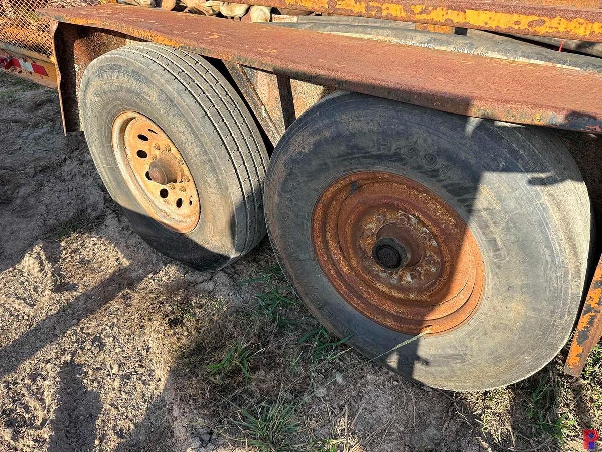 Used 18’ X 5’ T/A BUMPER PULL BOP / TOOL TRAILER