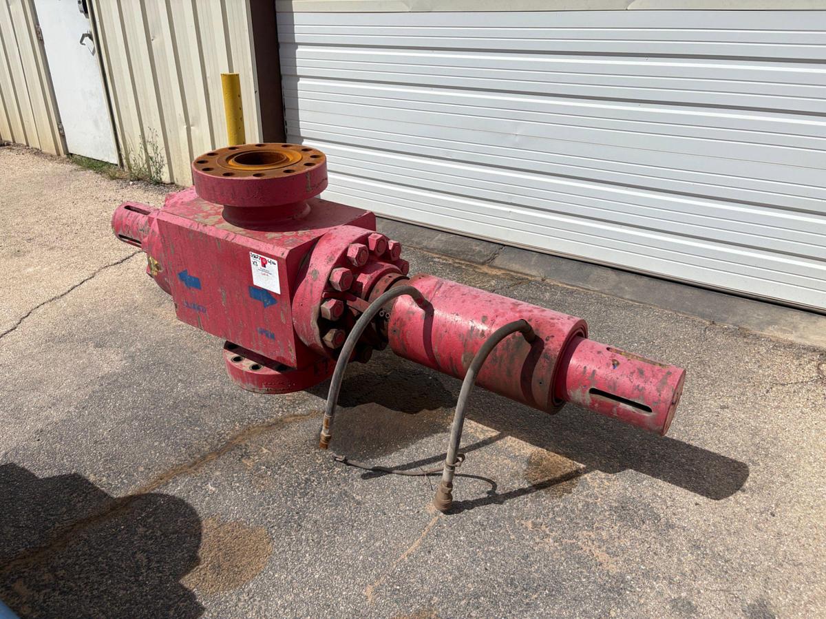 Used (3X$) (3) 7-1/16” 10K hydraulic frac valves