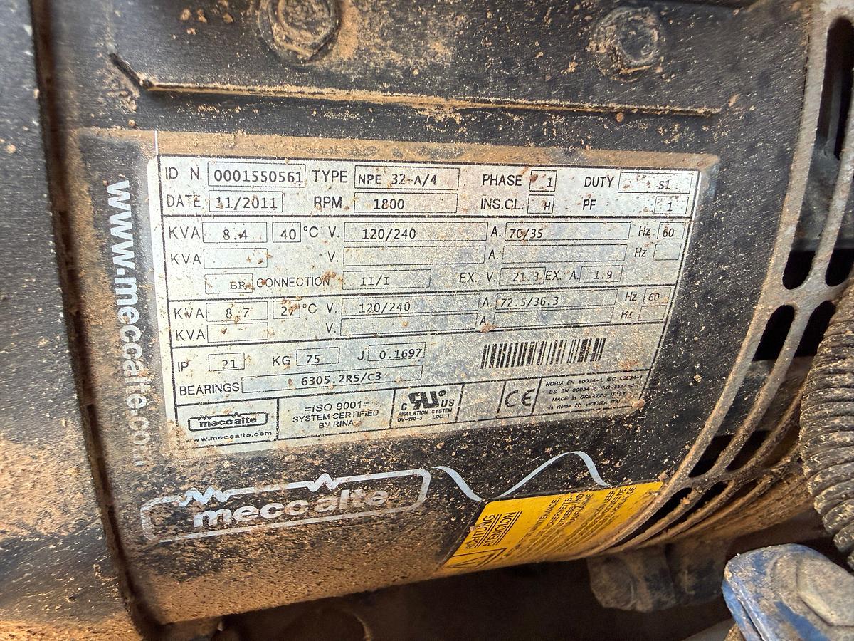 Used SELF CONTAINED 20K WP GREASE INJECTION UNIT COMBO P/B 8.4-KW ISUZU DIESEL GENERATOR
