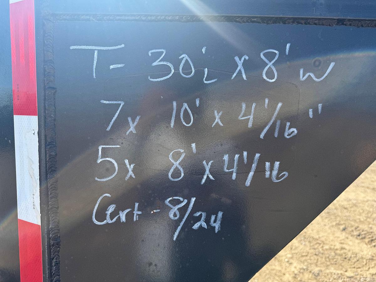 Used 2017 STEWART WIRELINE LUBRICATOR WITH BOP TRAILER