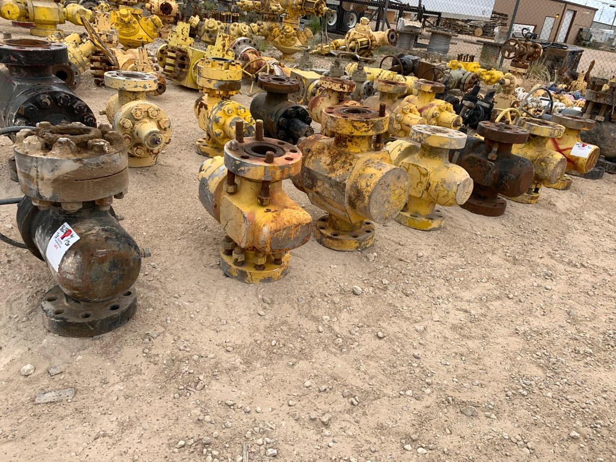 Used (7) 4” 5k Manual Gate Valves