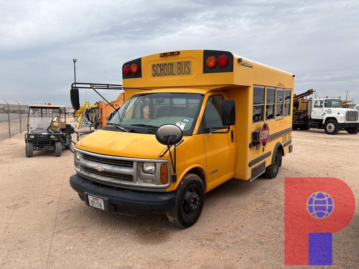Used 2000 CHEVROLET  EXPRESS 3500 SCHOOL BUS