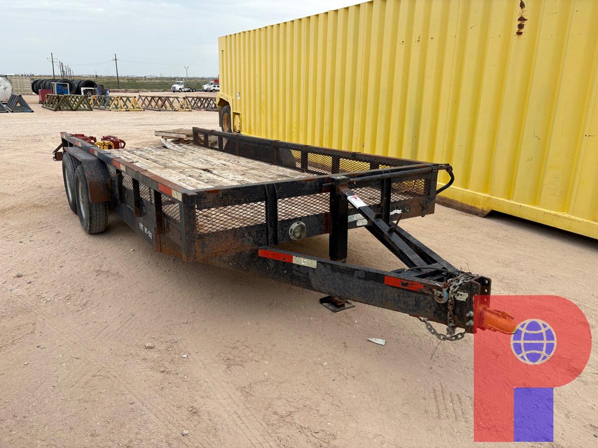 Used 2012 TEXAS PRIDE  18’ X 7’ T/A BUMPER PULL UTILITY TRAILER