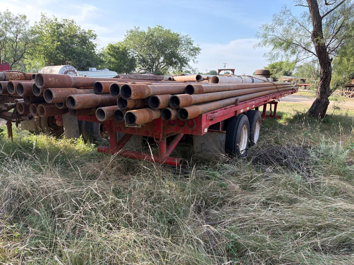 Used 2011 FREUHAUF  44’ X 96” T/A OILFIELD FLOAT TRAILER