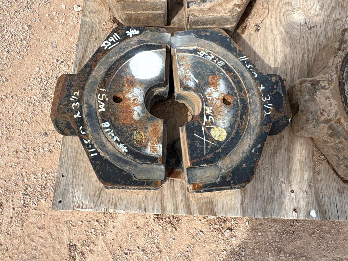 Used Set of (3) WSI 11-5M 3-1/12” bop pipe rams